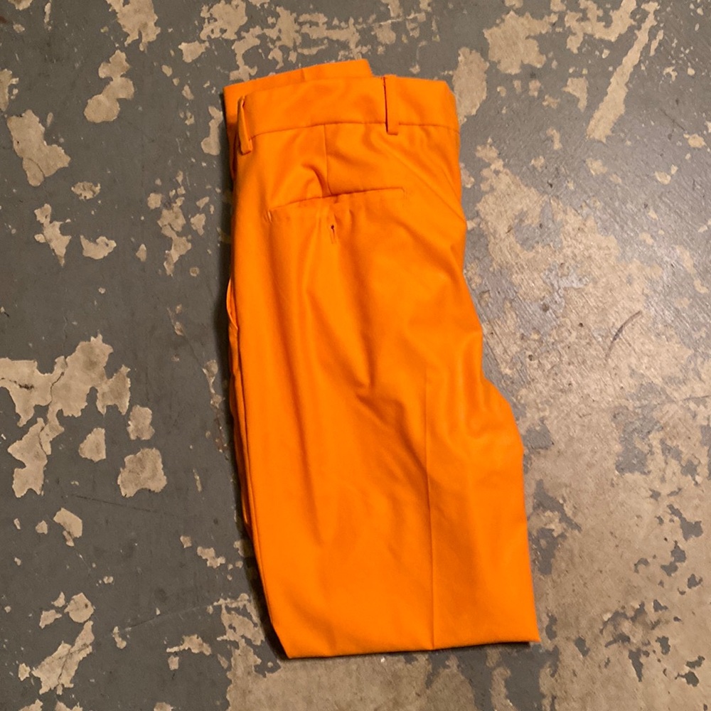 boohooMAN Orange Slacks - 32S